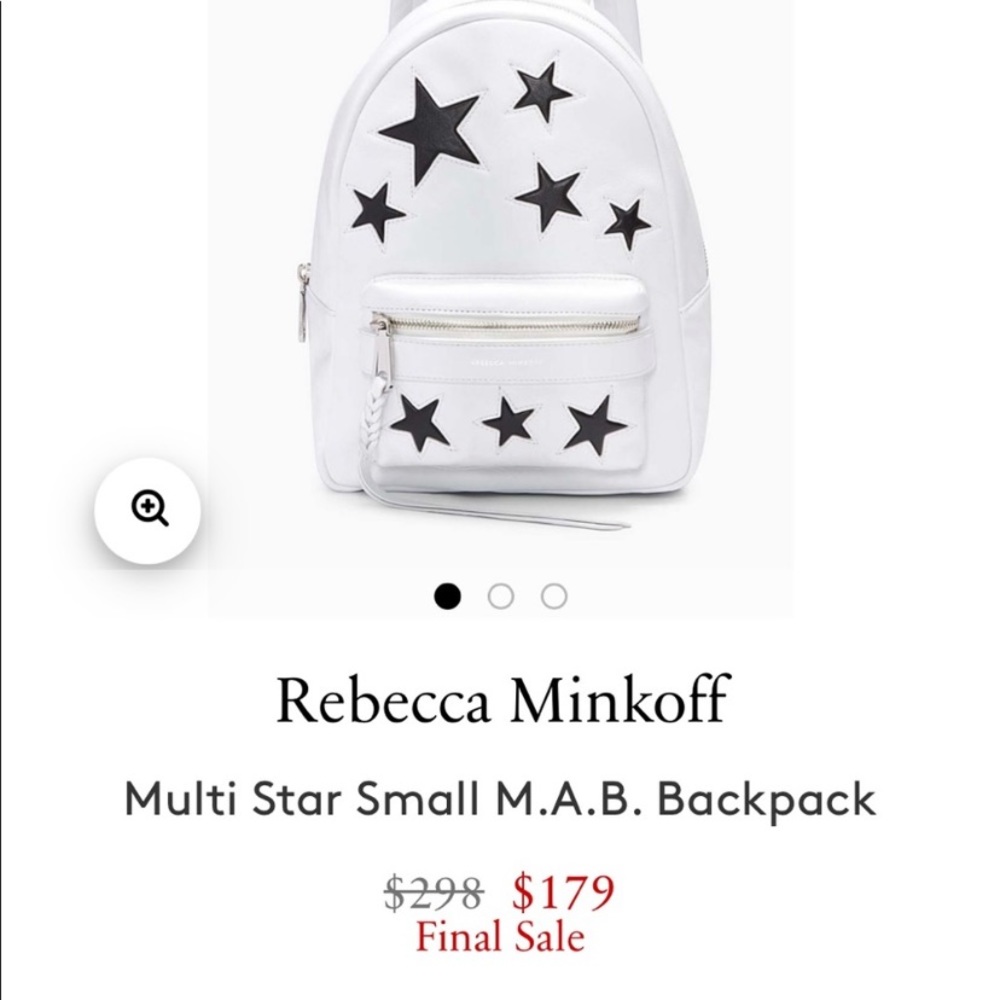 Authentic Rebecca Minkoff Multi Star backpack